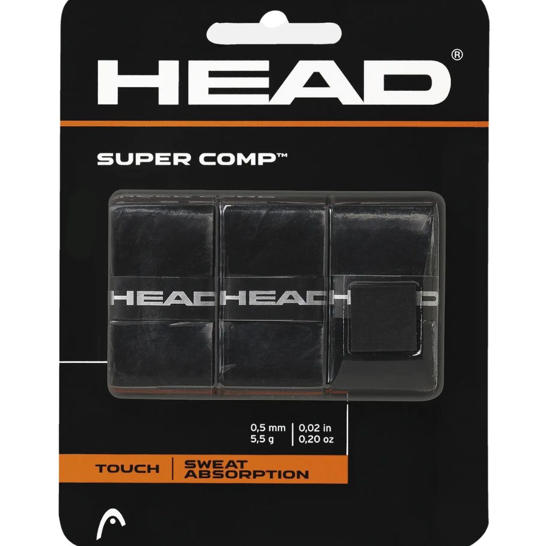 Overgrip Head Super Comp x3 Negro
