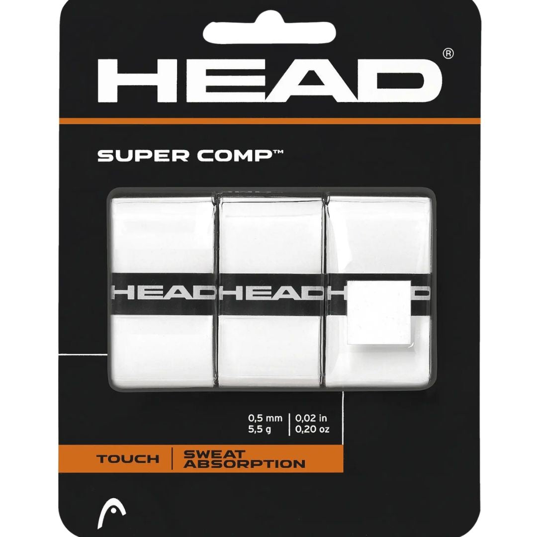 Overgrip Head Super Comp x3 Blanco