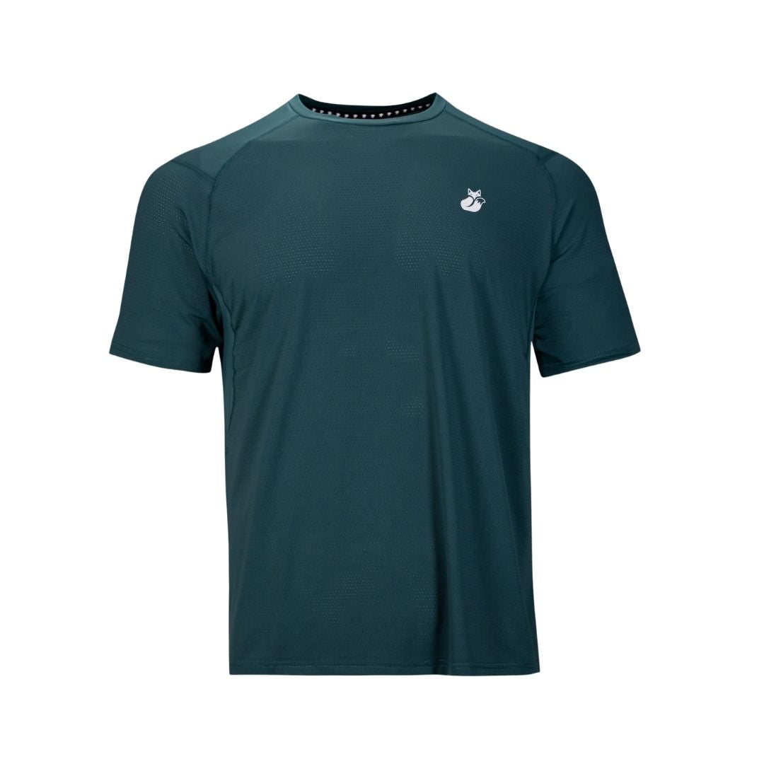Polera Tilki Mix/Mesh Pro Lehinde Petroleum