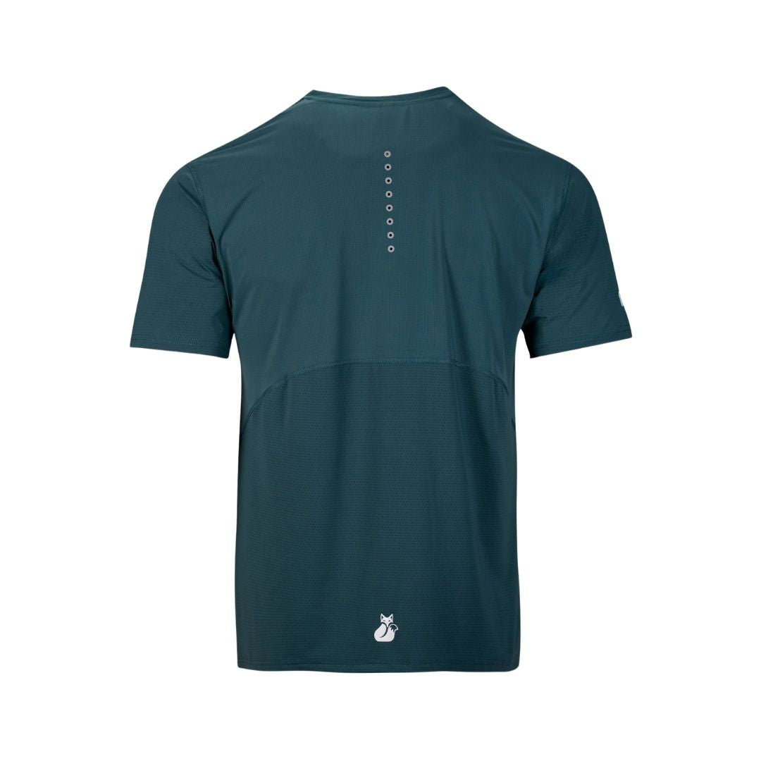 Polera Tilki Mix/Mesh Pro Lehinde Petroleum