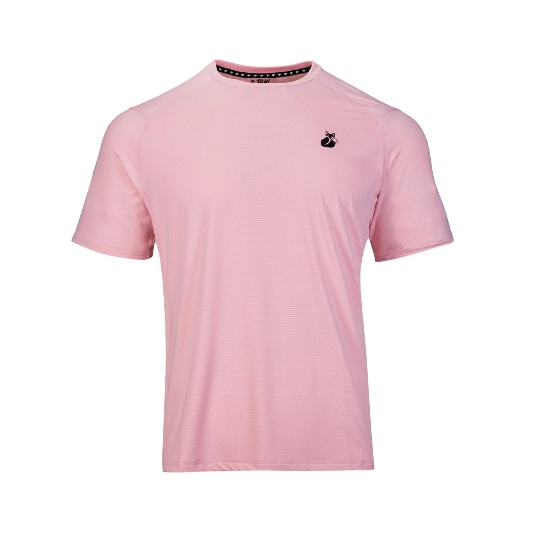 Polera Tilki Mix/Mesh Pro Lehinde Pink/Black