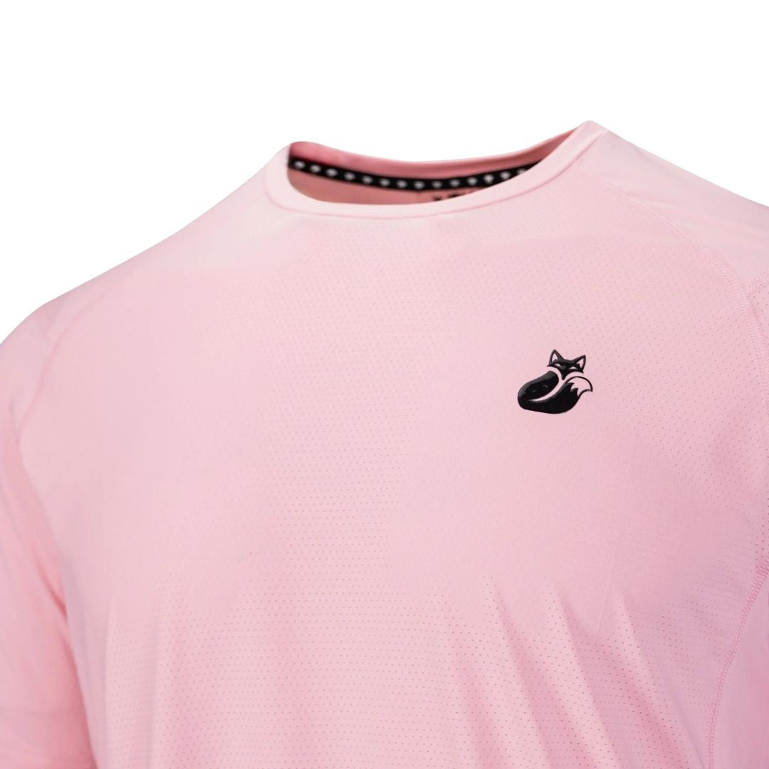 Polera Tilki Mix/Mesh Pro Lehinde Pink/Black