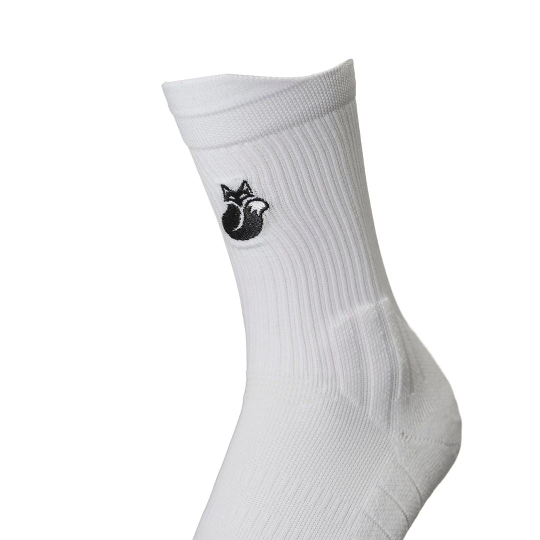 Calcetines Tilki Zenit Crew Blanco/Negro