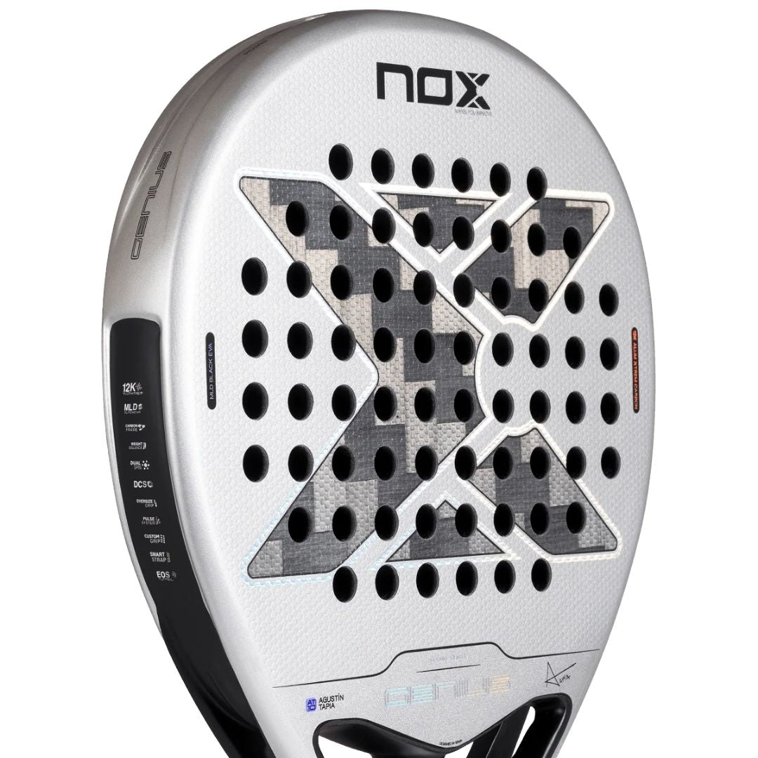 Pala Nox Genius 12K Alum Xtreme 2027 By Agustín Tapia - Preventa