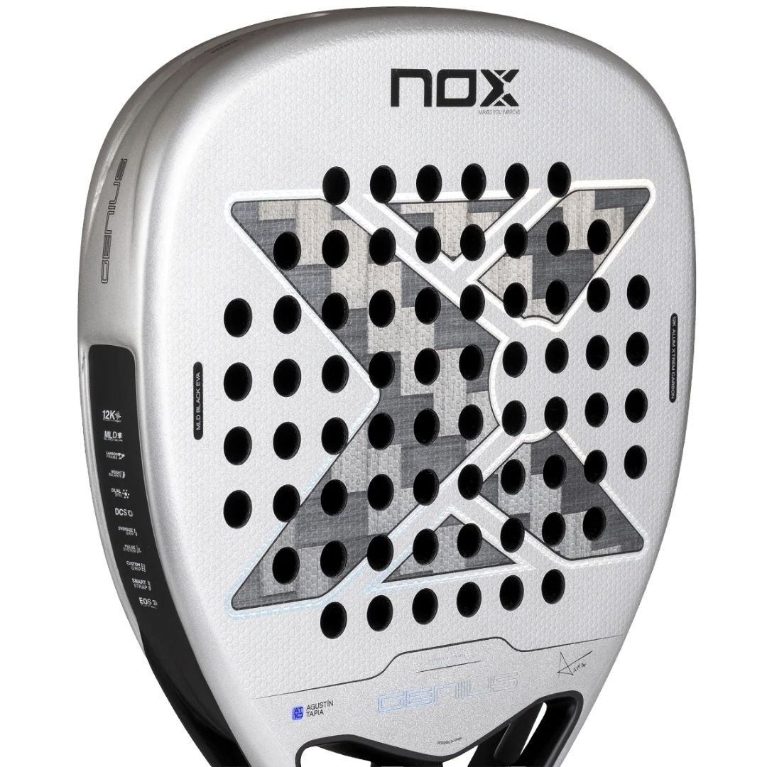 Pala Nox Genius Attack 12K Alum Xtreme 2027 By Agustín Tapia - Preventa