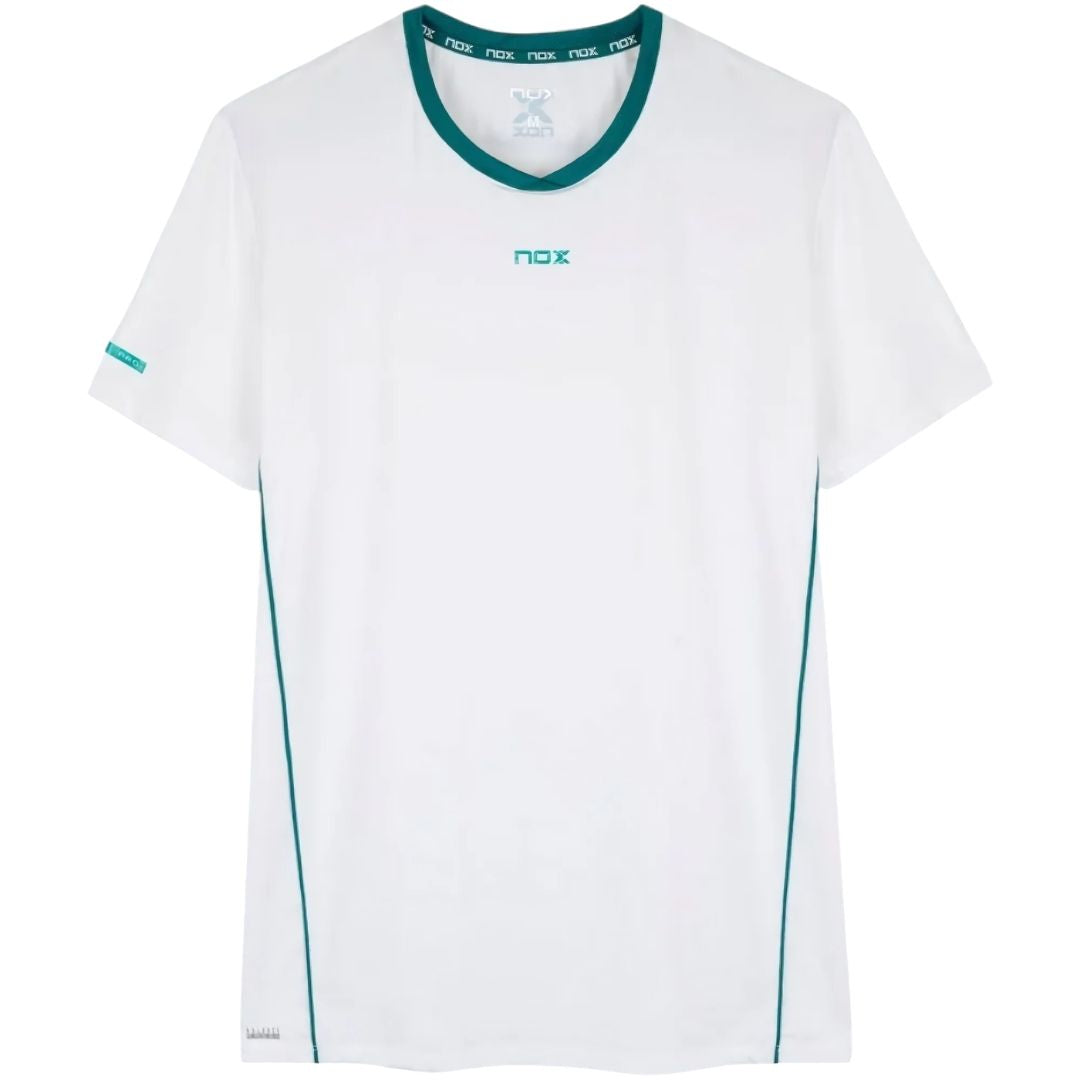 Polera Nox Pro White Ivy Green
