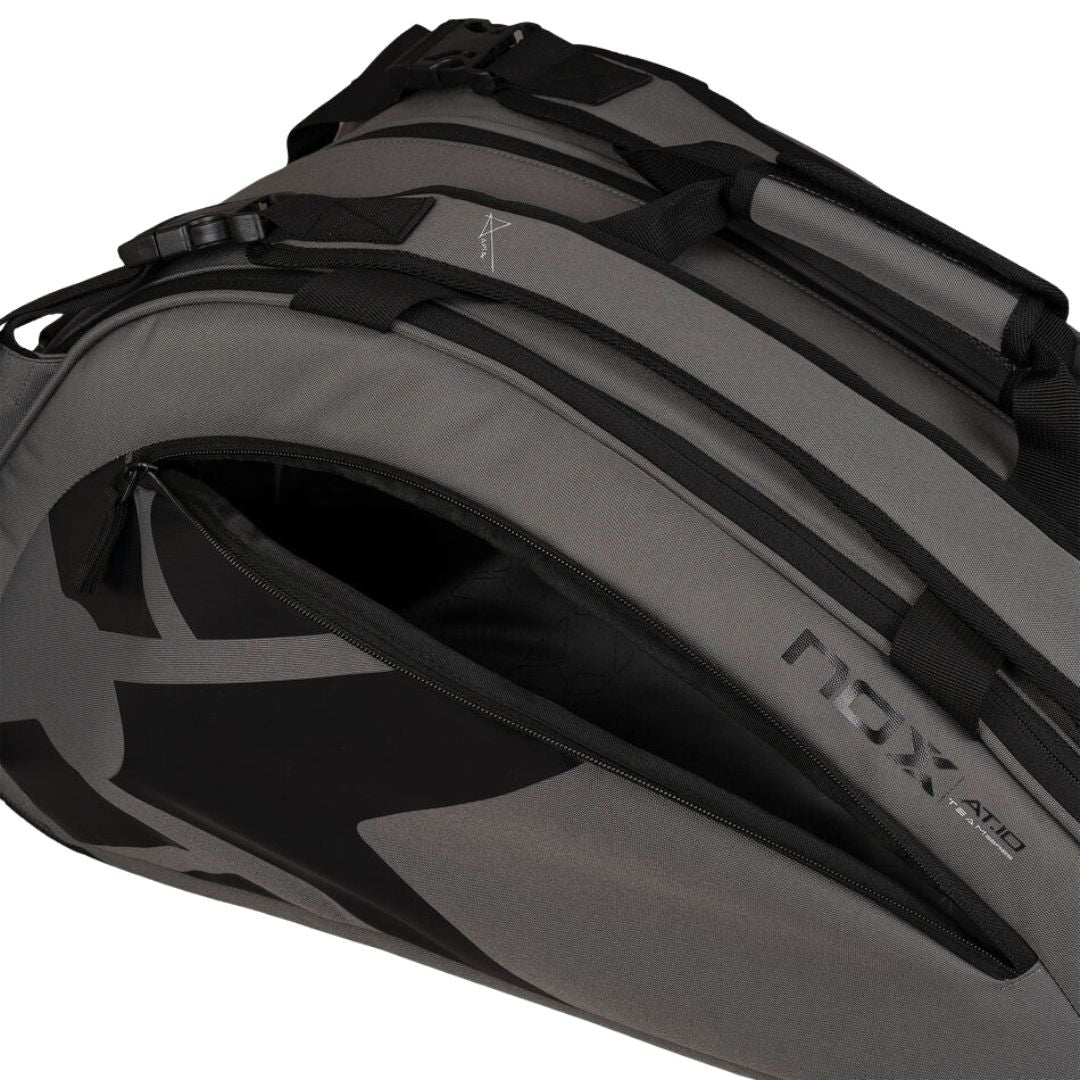 Bolso Paletero Nox AT10 Team Gris/Negro 2025