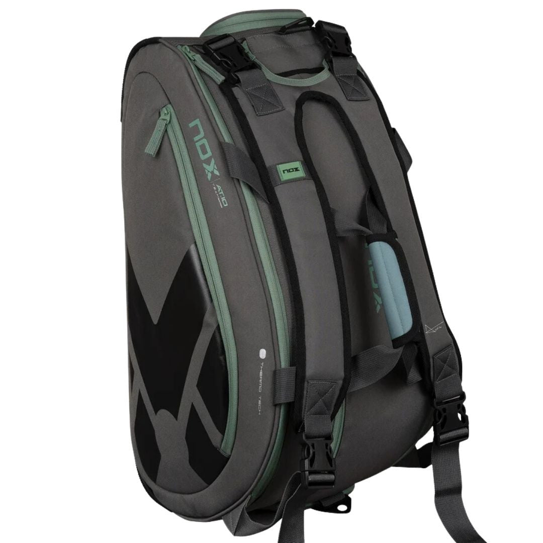 Bolso Paletero Nox AT10 Team Gris/Verde 2025
