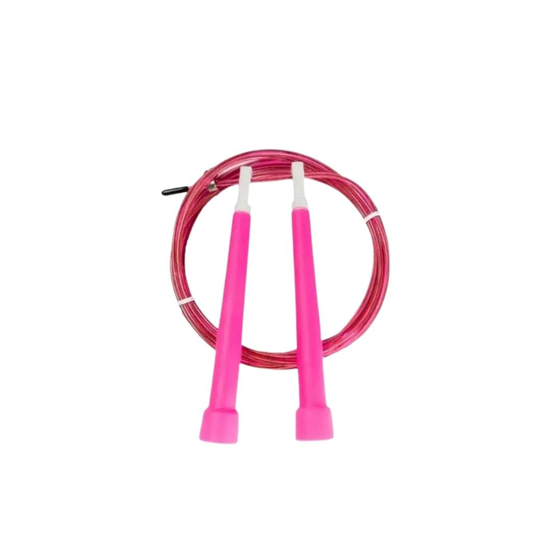 Cuerda de Saltar Xstep Piola Acero Rosada