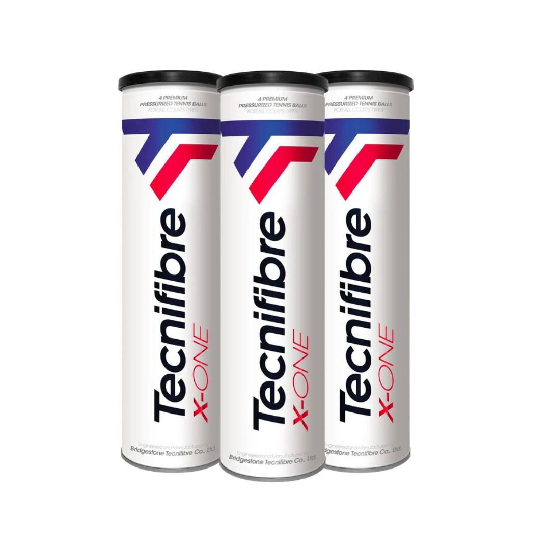 Pack 3 Pelotas de Tenis Tecnifibre X-One x4