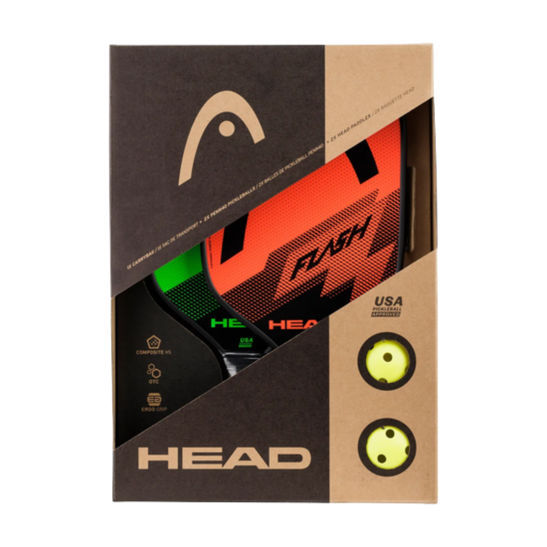 Pack Palas de Pickleball Head Flash Bicolor 2026