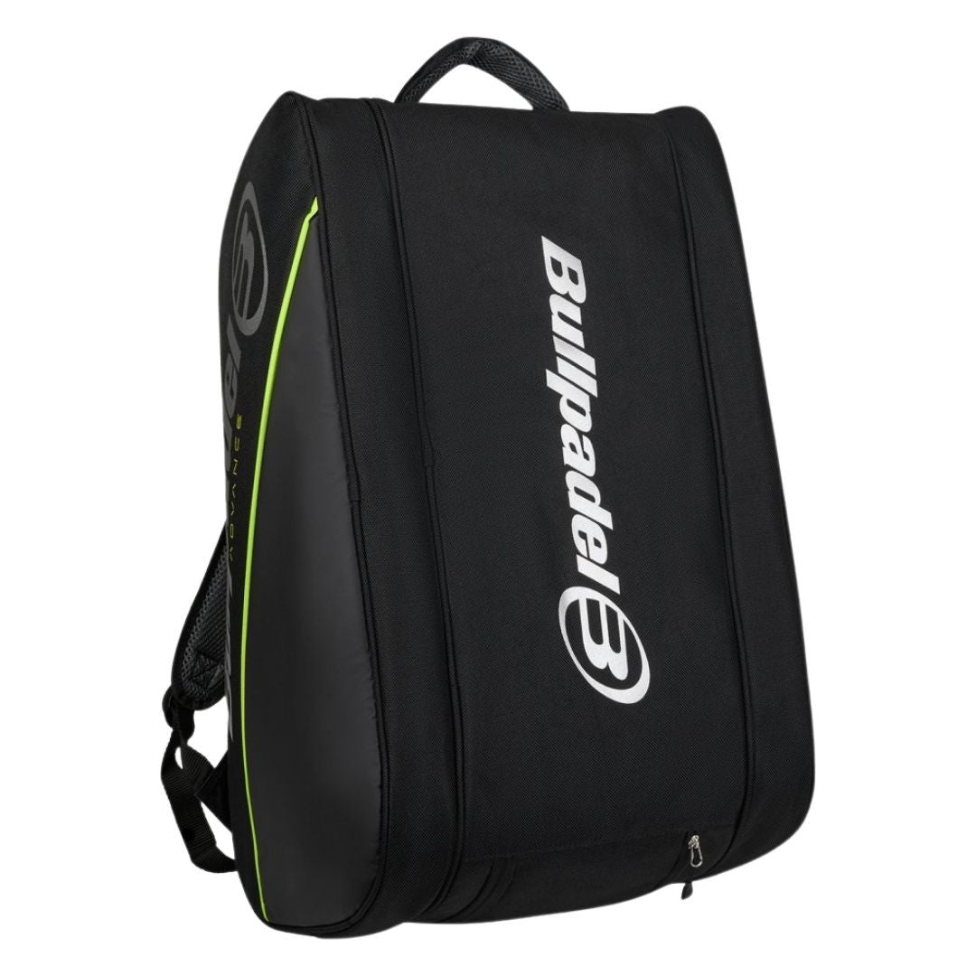 Paletero Bullpadel Advanced Negro/Verde 2026