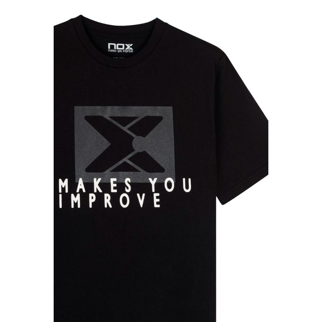 Polera Nox Basic Casual Negra