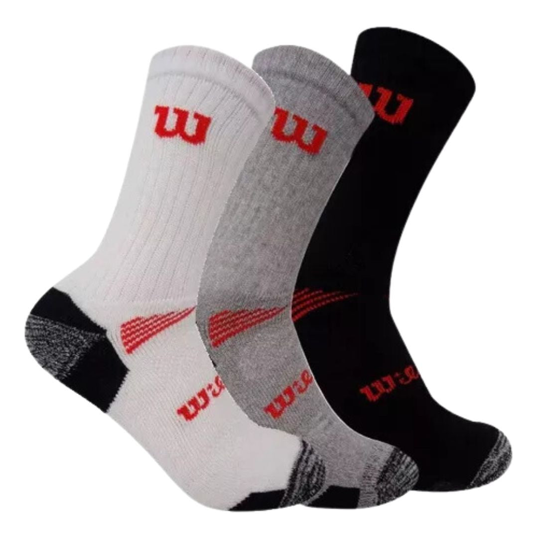 Tripack Calcetines Wilson Largos Tricolor