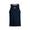 Polera Tilki Sin Mangas Tank Mesh Navy/White