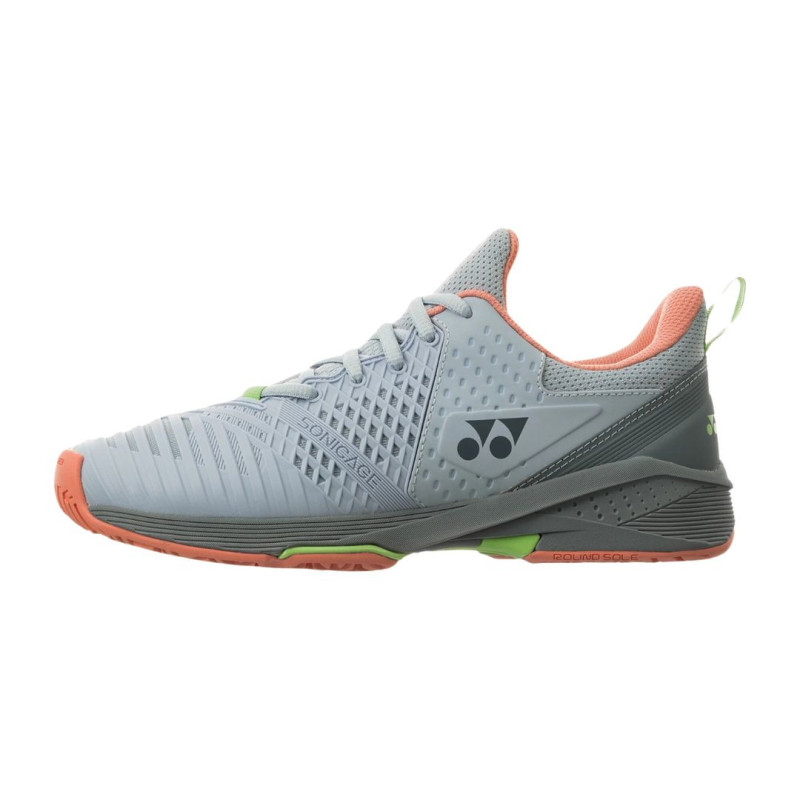 Zapatillas Yonex Sonicage 3 Mujer Gris Aulado/Rosa Zapatillas Yonex Sonicage 3 Mujer Gris Aulado/Rosa