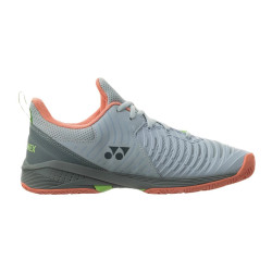 Zapatillas Yonex Sonicage 3 Mujer Gris Aulado/Rosa