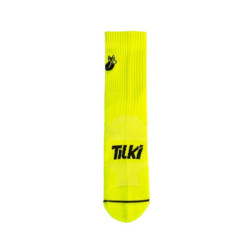 Calcetines Tilki Largos Amarillo Fluor