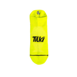 Calcetines Tilki Cortos Amarillo Fluor