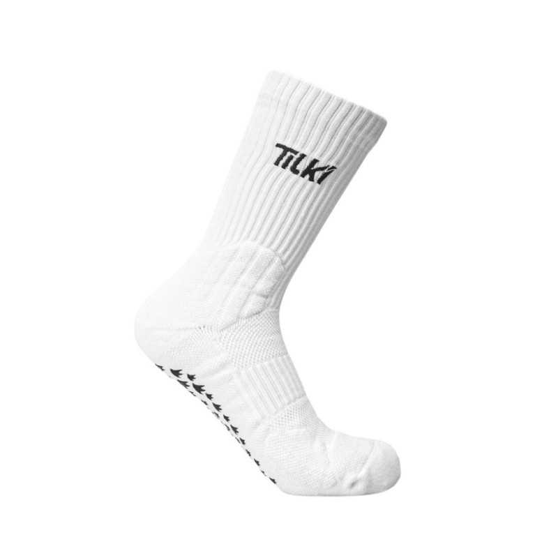 Calcetines Tilki Antideslizante Largos Blancos