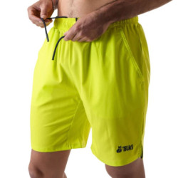 Short Tilki Poly Temel Amarillo Fluor