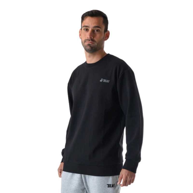 Poleron Tilki Crew Neck Negro