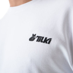 Poleron Tilki Crew Neck Blanco