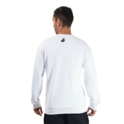 Poleron Tilki Crew Neck Blanco