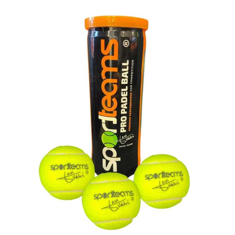 Pelotas de Padel SportTeams Pro Padel x3