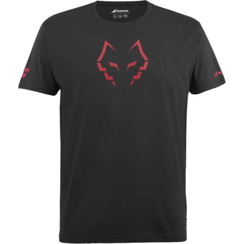 Polera Babolat Algodón Lebron Negra