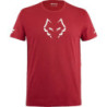 Polera Babolat Algodón Lebron Burdeo