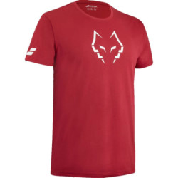 Polera Babolat Algodón Lebron Burdeo