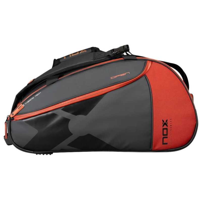 Bolso Paletero Nox Luxury Open Series Negro/Rojo 2025