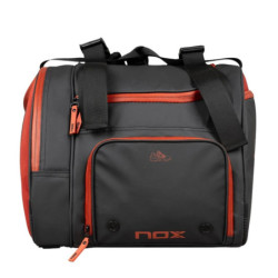 Bolso Paletero Nox Luxury Open Series Negro/Rojo 2025