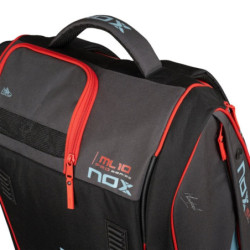 Bolso Paletero Nox AT10 XL Compact Competition Negro/Rojo 2025