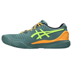 Zapatillas Asics Gel Resolution 9 Padel Celadon Safety Yellow