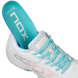 Zapatillas Nox Mujer AT10 Lux Blanco/Potpurri