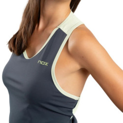 Polera Nox Mujer Pro Charcoal Grey