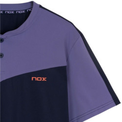 Polera Nox Pro Fit Naval Blue Bicolor