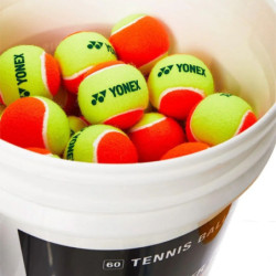 Balde Pelotas de Tenis Yonex Muscle Power Jr Stage 2 x60