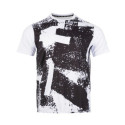 Polera Tilki Full Print Poly Temel Blanco/Negro