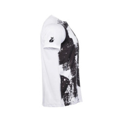 Polera Tilki Full Print Poly Temel Blanco/Negro