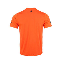 Polera Tilki Full Print Poly Temel Naranja/Negro