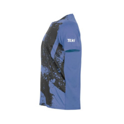 Polera Tilki Full Print Poly Temel Azul/Negro