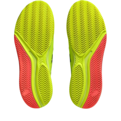 Zapatilla Asics Mujer Gel Resolution 9 Paris Safety Yellow Black