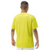 Polera Yonex Logo Pequeño Amarilla
