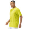 Polera Yonex Logo Pequeño Amarilla
