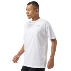 Polera Yonex Logo Pequeño Blanca