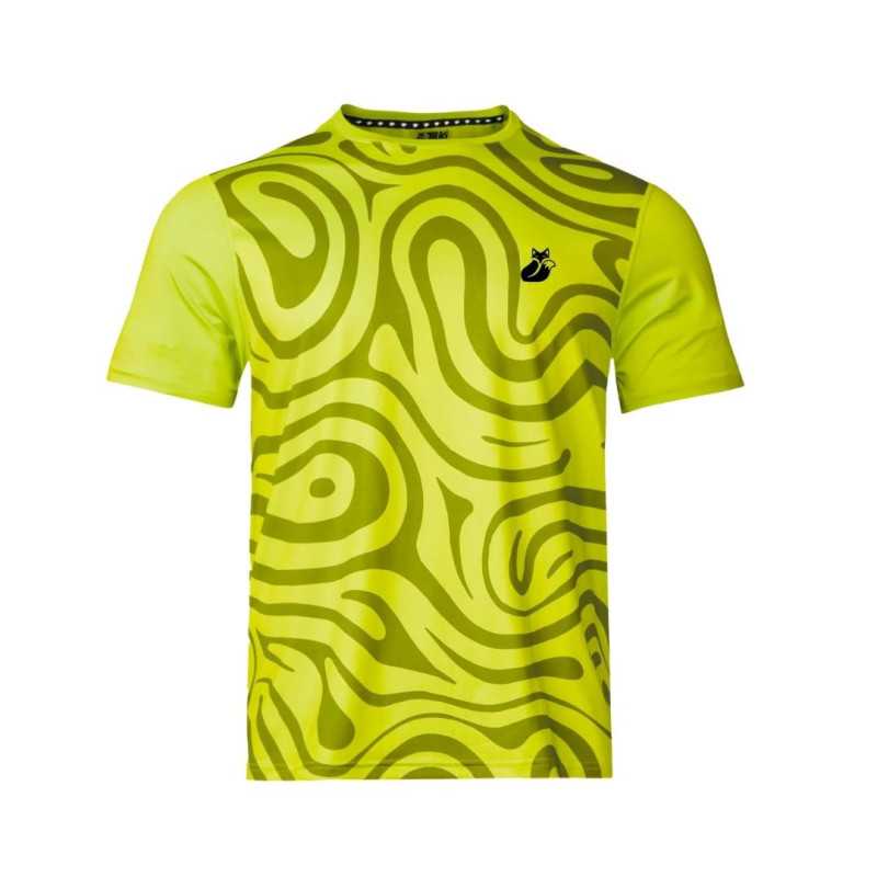Polera Tilki Full Print Pro Lehinde Amarillo
