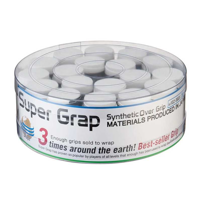 Jarra Overgrips Yonex Super Grap Blanco x36